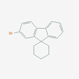 molecular formula C18H17B B1507641 2'-Bromospiro[cyclohexane-1,9'-fluorene] CAS No. 797056-48-5