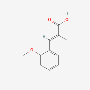 3-(2-Methoxyphenyl)-2-methylprop-2-enoic acid