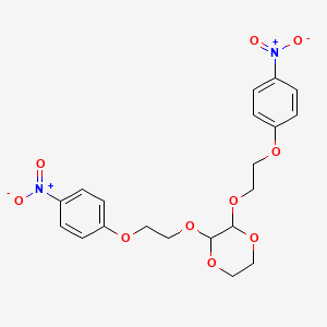 2,3-Bis[2-(4-nitrophenoxy)ethoxy]-1,4-dioxane