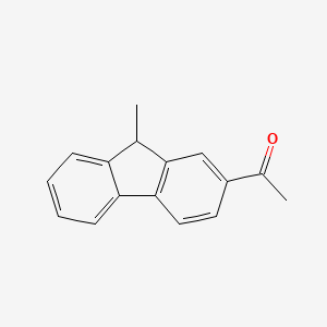 1-(9-methyl-9H-fluoren-2-yl)ethanone