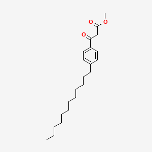 Methyl 4-dodecylbenzoylacetate