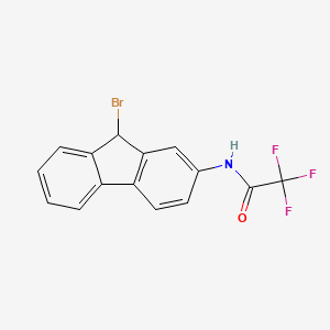 n-(9-Bromo-9h-fluoren-2-yl)-2,2,2-trifluoroacetamide