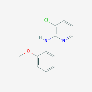 molecular formula C12H11ClN2O B1507673 3-chloro-N-(2-methoxyphenyl)pyridin-2-amine 