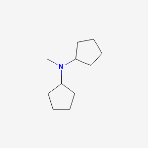 N-cyclopentyl-N-methylcyclopentanamine