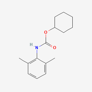 Cyclohexyl N-(2,6-xylyl)carbamate