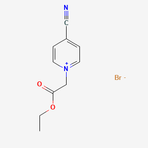 4-Cyano-1-(2-ethoxy-2-oxoethyl)pyridinium bromide