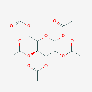 [(3S)-3,4,5,6-tetraacetyloxyoxan-2-yl]methyl acetate