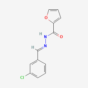 N'-(3-Chlorobenzylidene)-2-furohydrazide