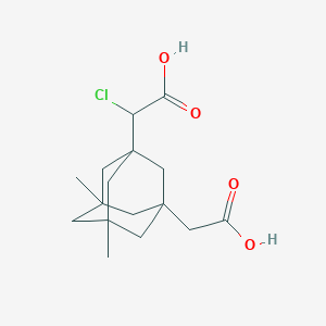 alpha3-Chloro-5,7-dimethyl-1,3-adamantanediacetic acid