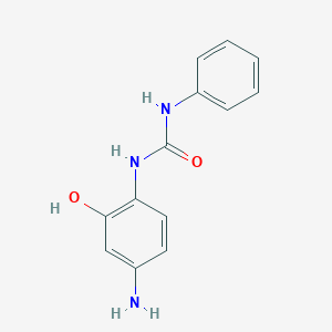 Urea, N-(4-amino-2-hydroxyphenyl)-N'-phenyl-