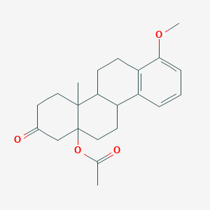 (1-methoxy-10a-methyl-8-oxo-5,6,7,9,10,10b,11,12-octahydro-4bH-chrysen-6a-yl) acetate