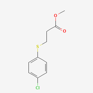 Methyl 3-(4-chlorophenylthio)propionate