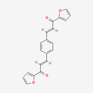 3,3'-(1,4-Phenylene)bis(1-(2-furyl)-2-propen-1-one)