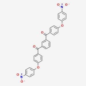 (3-(4-(4-Nitro-phenoxy)-benzoyl)-phenyl)-(4-(4-nitro-phenoxy)-phenyl)-methanone