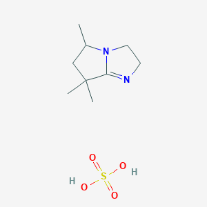 2,3,6,7-Tetrahydro-5,7,7-trimethyl-5h-pyrrolo(1,2-a)imidazole