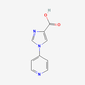 1-(Pyridin-4-yl)-1H-imidazole-4-carboxylic acid