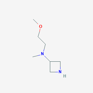 molecular formula C7H16N2O B1507753 N-(2-methoxyethyl)-N-methylazetidin-3-amine 