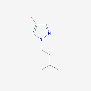 molecular formula C8H13IN2 B1507787 4-Iodo-1-isopentylpyrazole CAS No. 1379762-29-4