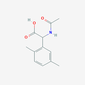 2-Acetamido-2-(2,5-dimethylphenyl)acetic acid