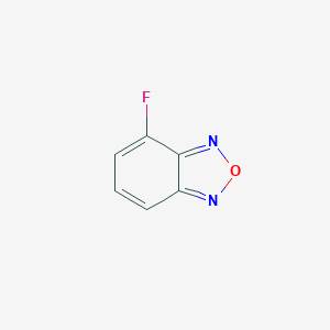 molecular formula C6H3FN2O B015078 4-氟-2,1,3-苯并恶二唑 CAS No. 29270-55-1