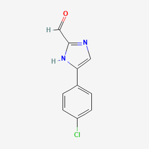 4-(4-Chlorophenyl)-1H-imidazole-2-carbaldehyde
