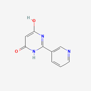 2-(Pyridin-3-yl)pyrimidine-4,6-diol