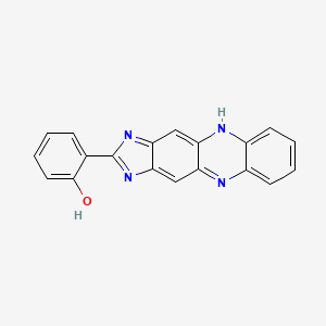 2-(1H-Imidazo(4,5-B)phenazin-2-YL)phenol