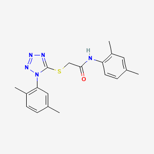 N-(2,4-dimethylphenyl)-2-{[1-(2,5-dimethylphenyl)-1H-tetrazol-5-yl]sulfanyl}acetamide