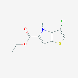 Ethyl 3-chloro-4H-thieno[3,2-B]pyrrole-5-carboxylate