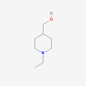 molecular formula C8H17NO B150792 (1-Ethylpiperidin-4-YL)methanol CAS No. 90226-87-2