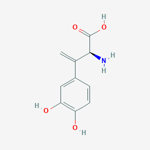 molecular formula C10H11NO4 B1507920 3-Hydroxy-beta-methylidene-L-tyrosine CAS No. 83471-69-6