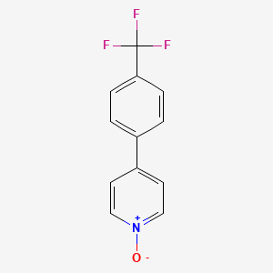 4-(4-(Trifluoromethyl)phenyl)pyridine 1-oxide