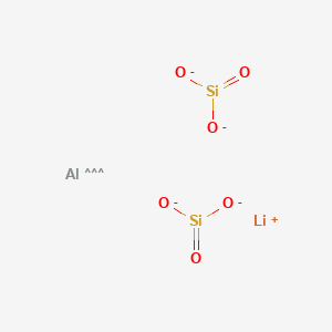 molecular formula AlLiO6Si2-3 B1507932 Aluminum lithium oxosilanediolate(1:1:2) 