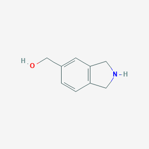 molecular formula C9H11NO B150795 Isoindolin-5-ylmethanol CAS No. 127168-98-3