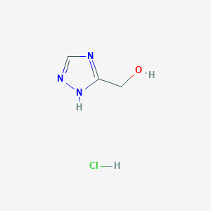 B150796 (1H-1,2,4-triazol-5-yl)methanol hydrochloride CAS No. 1195596-30-5