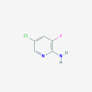 molecular formula C5H4ClIN2 B150797 2-氨基-5-氯-3-碘吡啶 CAS No. 211308-81-5