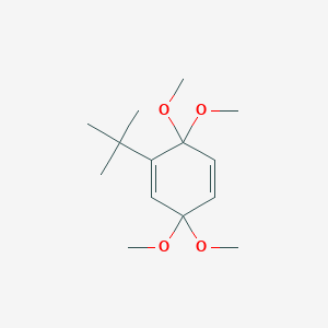 1-Tert-butyl-3,3,6,6-tetramethoxycyclohexa-1,4-diene