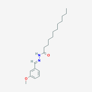 N'-(3-Methoxybenzylidene)dodecanohydrazide