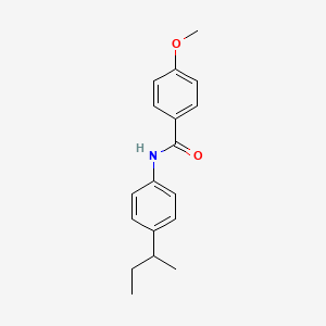 N-[4-(butan-2-yl)phenyl]-4-methoxybenzamide