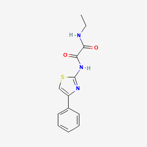 N-Ethyl-N'-(4-phenyl-thiazol-2-yl)-oxalamide