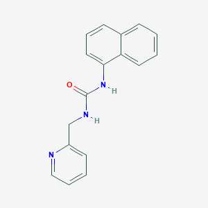 1-Naphthalen-1-yl-3-(pyridin-2-ylmethyl)urea