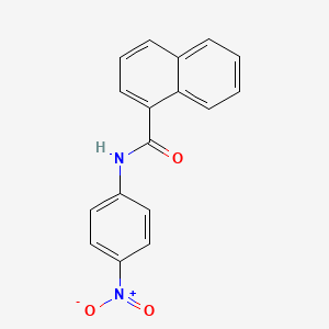 N-(4-nitrophenyl)naphthalene-1-carboxamide