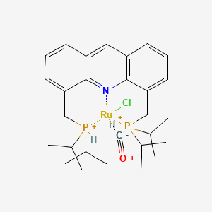 Chlorocarbonylhydrido[4,5-bis-(di-i-propylphosphinomethyl)acridine]ruthenium(II), 98%