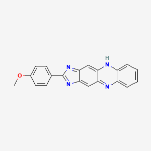 2-(4-methoxyphenyl)-1H-imidazo[4,5-b]phenazine