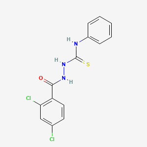 2-(2,4-dichlorobenzoyl)-N-phenylhydrazinecarbothioamide