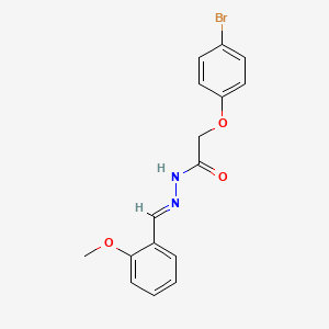 2-(4-Bromophenoxy)-N'-(2-methoxybenzylidene)acetohydrazide