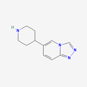 6-(Piperidin-4-yl)-[1,2,4]triazolo[4,3-a]pyridine