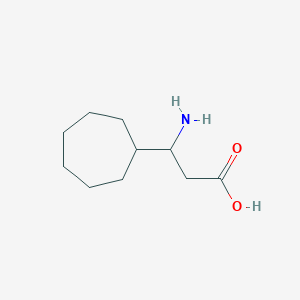 3-Amino-3-cycloheptylpropanoic acid