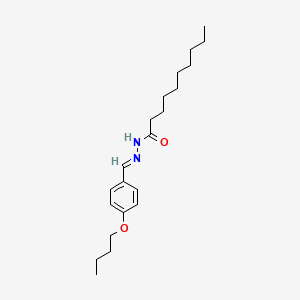 N'-(4-Butoxybenzylidene)decanohydrazide