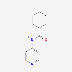 molecular formula C12H16N2O B15081144 N-(pyridin-4-yl)cyclohexanecarboxamide 